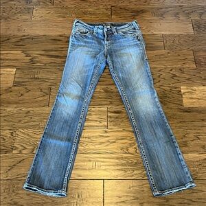 Silver Jeans Suki Flap 17” Bootcut Mid Rise Size 29